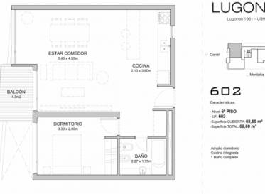 VENTA EN POZO - 1 DORMITORIO C/BALCÓN